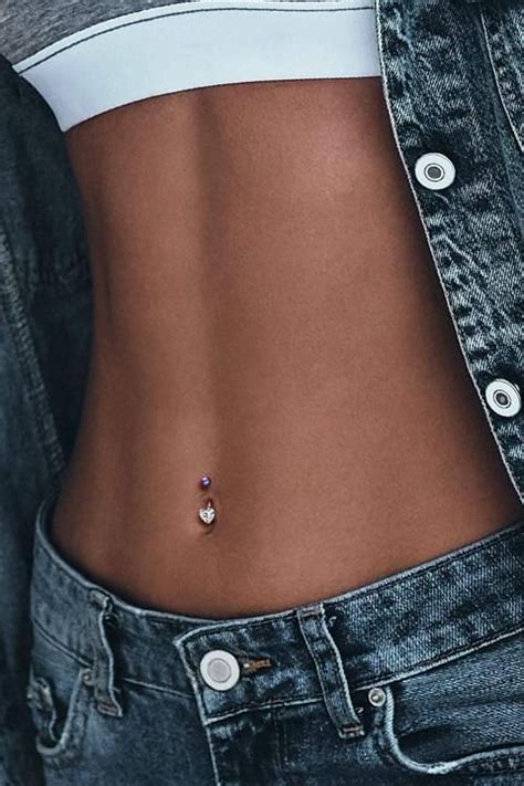 new belly button piercing